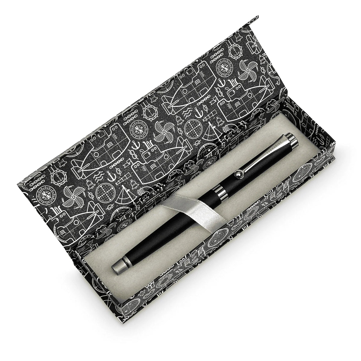 Submarine Regal Silver Metal Roller Pen