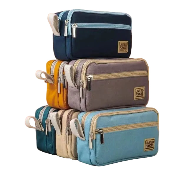 TEMSON Pencil Pouch for Kids – Multi-Purpose Zipper Case for Stationery, Travel, and Daily Use