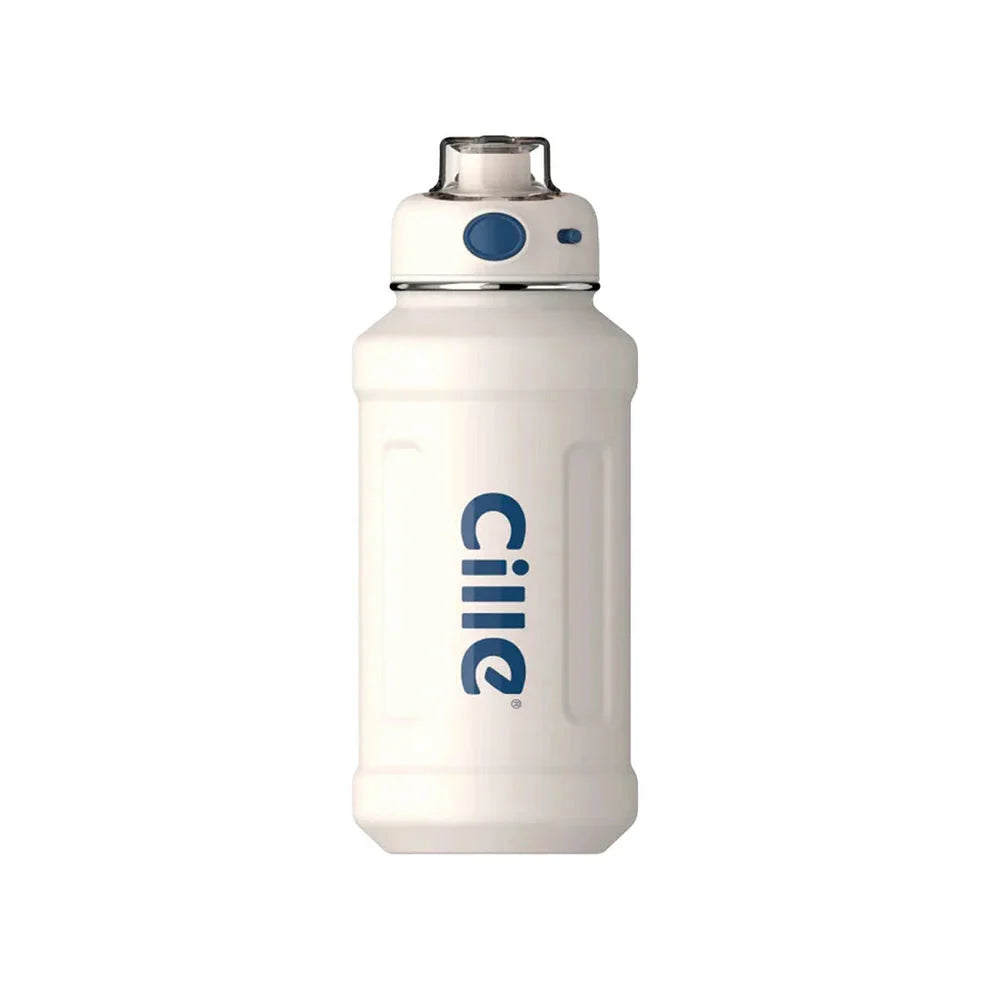 Cille 950ml Insulated Water Bottle Stainless Steel Thermos Hot & Cold Leakproof