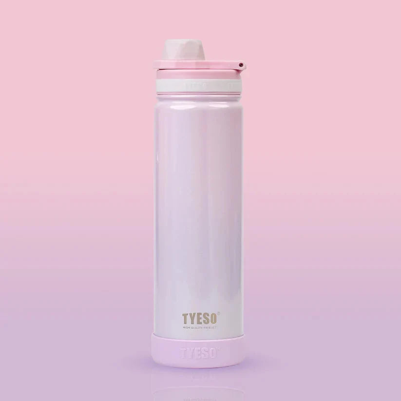 TYESO 600ml Insulated Stainless Steel Bottle With Silicone Base