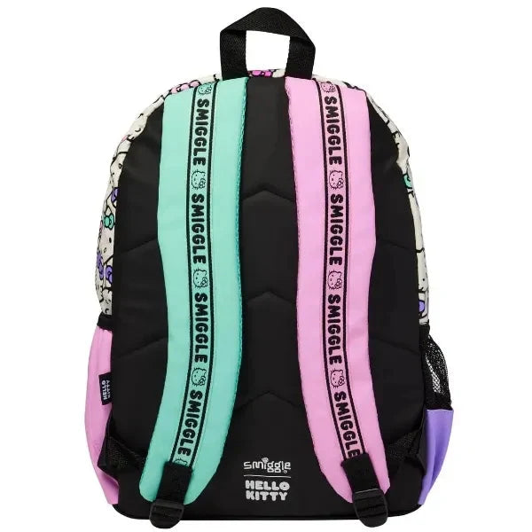 Smiggle Hello Kitty 17 Inch Backpack Cute School Bag with 3 Compartments
