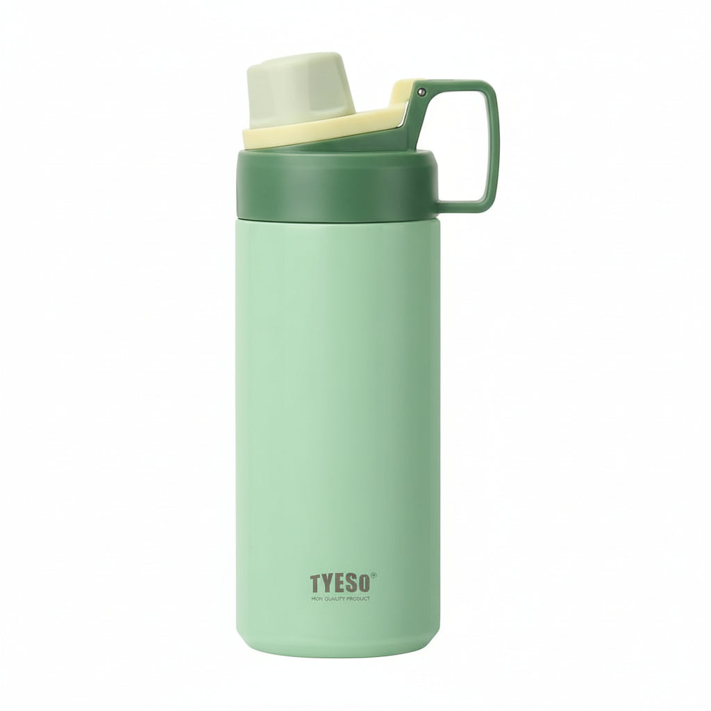 TYESO 20oz Insulated Water Bottle with Spout Lid