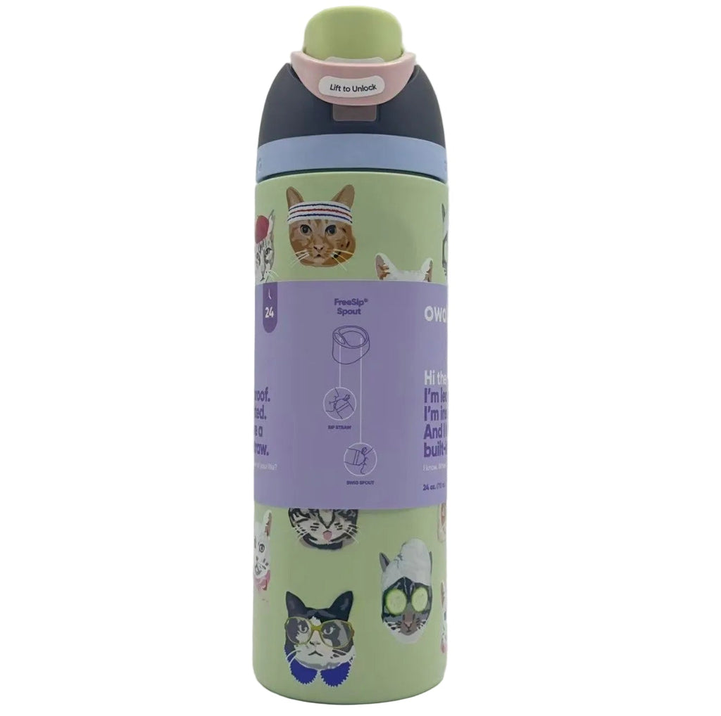 Owala FreeSip Tumbler 710ml Vacuum Insulated Leakproof Water Bottle