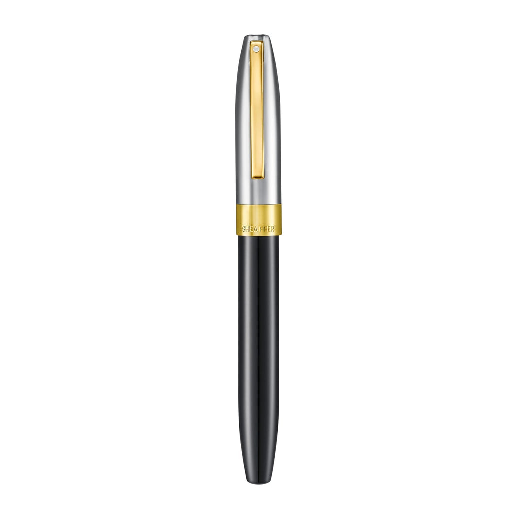 Sheaffer Legacy 9065 Fountain Pen Black Chrome Gold Trim